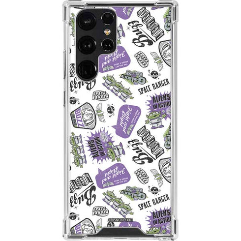 Disney Toy Story Aliens In Action Galaxy S23 Ultra Clear Case