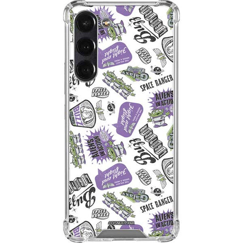 Disney Toy Story Aliens In Action Galaxy S24 FE Clear Case