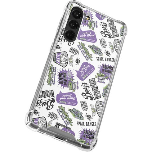Disney Toy Story Aliens In Action Galaxy S24 FE Clear Case