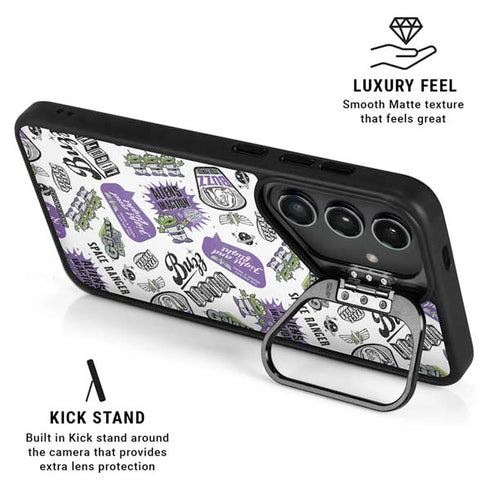 Disney Toy Story Aliens In Action Galaxy S25 Kickstand Case