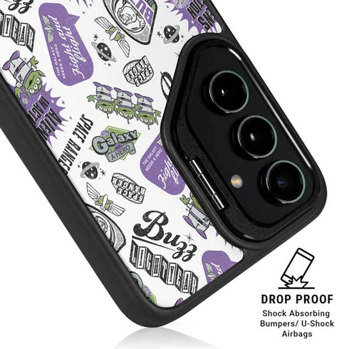 Disney Toy Story Aliens In Action Galaxy S25 Kickstand Case