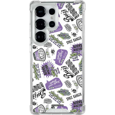Disney Toy Story Aliens In Action Galaxy S25 Ultra Clear Case
