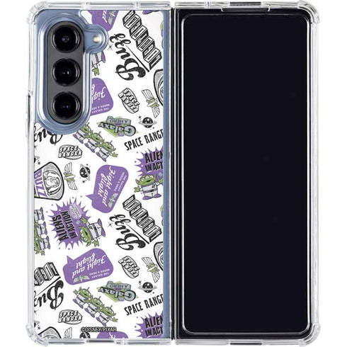 Disney Toy Story Aliens In Action Galaxy Z Fold5 5G Clear Case