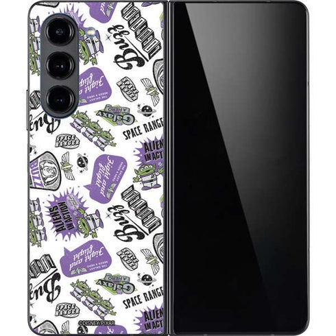 Disney Toy Story Aliens In Action Galaxy Z Fold5 5G Skin