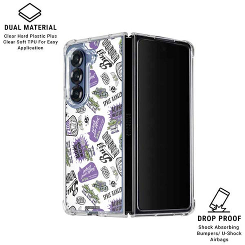 Disney Toy Story Aliens In Action Galaxy Z Fold6 Clear Case