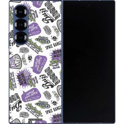 Disney Toy Story Aliens In Action Galaxy Z Fold6 Skin