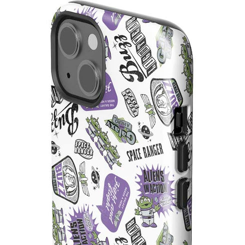 Disney Toy Story Aliens In Action iPhone 15 Impact Case