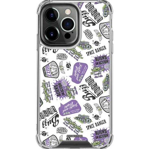 Disney Toy Story Aliens In Action iPhone 16 Pro Max Clear Case