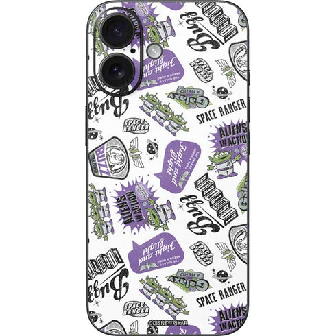 Disney Toy Story Aliens In Action iPhone 16 Skin