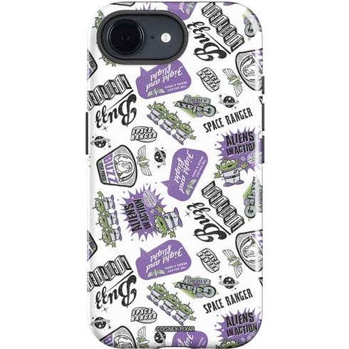 Disney Toy Story Aliens In Action iPhone 16e Impact Case