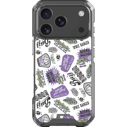 Disney Toy Story Aliens In Action iPhone 18 Pro Clear Case