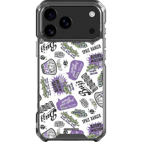 Disney Toy Story Aliens In Action iPhone 18 Pro Max Clear Case