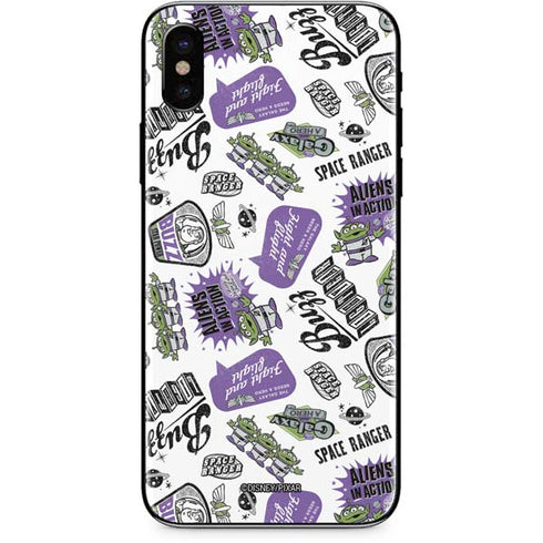 Disney Toy Story Aliens In Action iPhone XS Skin