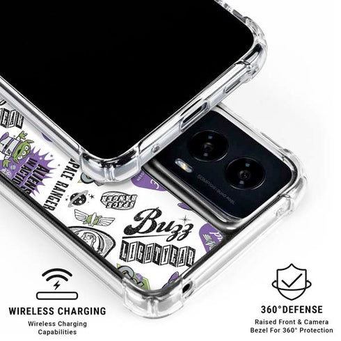 Disney Toy Story Aliens In Action Moto G Power 5G (2024) Clear Case