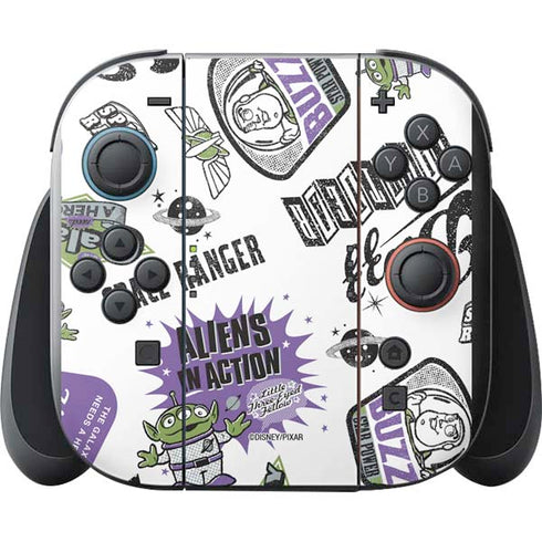 Disney Toy Story Aliens In Action Nintendo Switch 2 (2025) with Joy-Con Skin