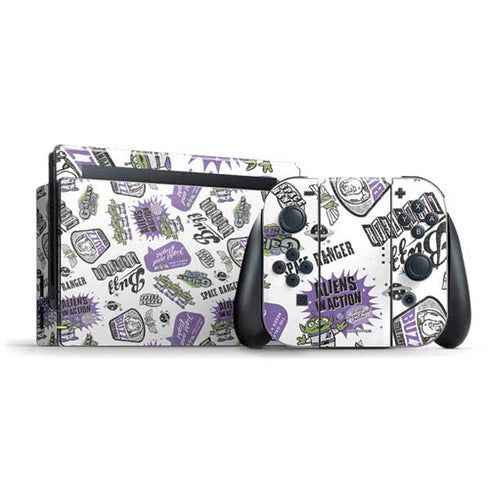 Disney Toy Story Aliens In Action Nintendo Switch Bundle Skin
