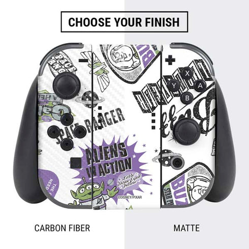Disney Toy Story Aliens In Action Nintendo Switch Bundle Skin