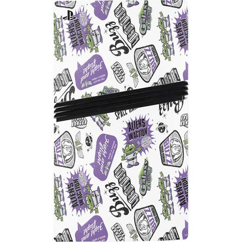 Disney Toy Story Aliens In Action PS5 Pro Bundle Skin