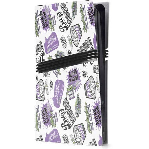 Disney Toy Story Aliens In Action PS5 Pro Console Skin