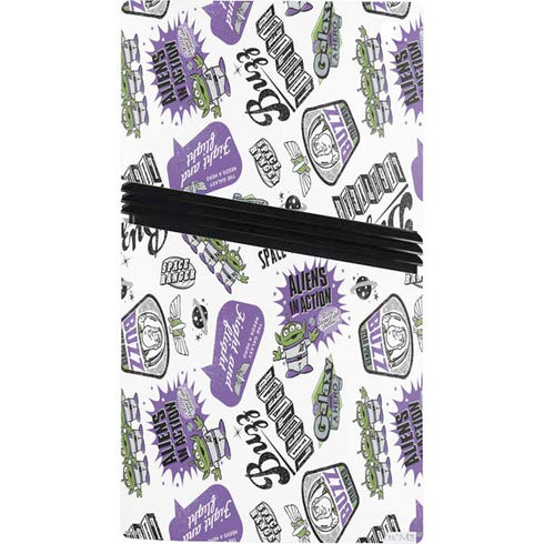 Disney Toy Story Aliens In Action PS5 Pro Console Skin
