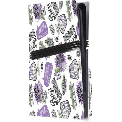 Disney Toy Story Aliens In Action PS5 Pro Disk Console Skin