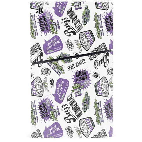 Disney Toy Story Aliens In Action PS5 Slim Digital Edition Console Skin