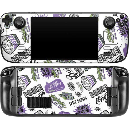 Disney Toy Story Aliens In Action Steam Deck Handheld Gaming Computer OLED Skin