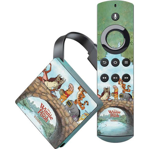 Disney Winnie the Pooh All Characters Amazon Fire TV Skin