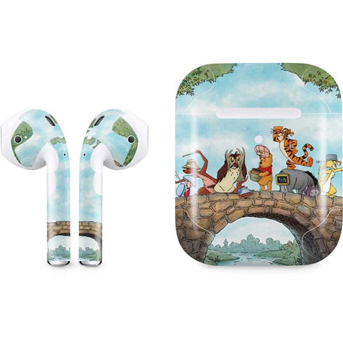 Disney Winnie the Pooh All Characters Apple AirPods 2 Skin