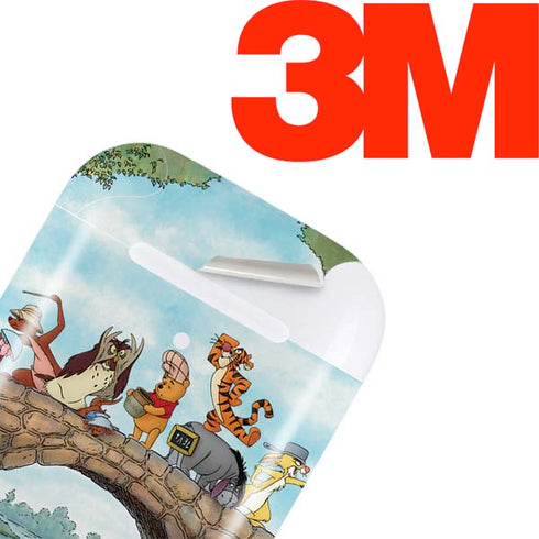 Disney Winnie the Pooh All Characters Apple AirPods 2 Skin