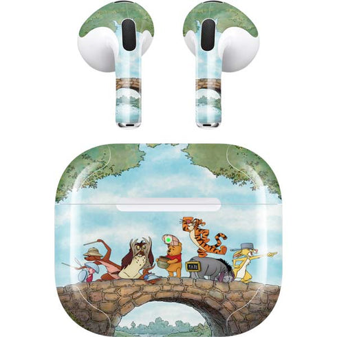 Disney Winnie the Pooh All Characters Apple AirPods (3rd Gen 2021) Skin