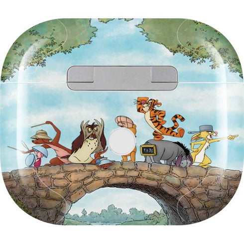 Disney Winnie the Pooh All Characters Apple AirPods (3rd Gen 2021) Skin