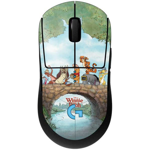 Disney Winnie the Pooh All Characters G Pro Wireless Gaming Mouse Skin