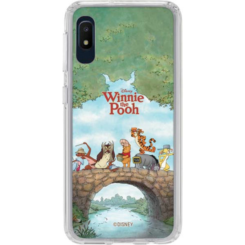 Disney Winnie the Pooh All Characters Galaxy A10e Clear Case