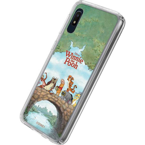 Disney Winnie the Pooh All Characters Galaxy A10e Clear Case