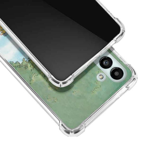 Disney Winnie the Pooh All Characters Galaxy A13 5G Clear Case