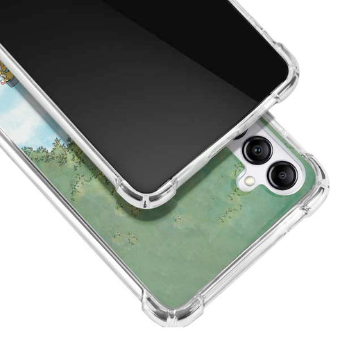 Disney Winnie the Pooh All Characters Galaxy A14 5G Clear Case