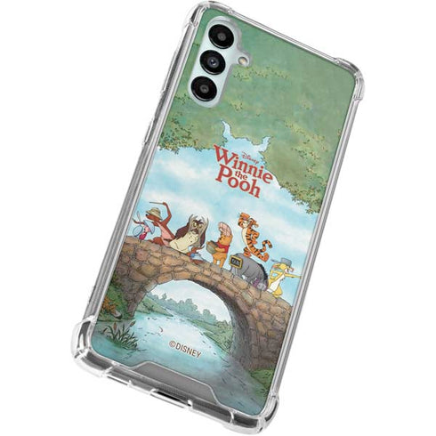 Disney Winnie the Pooh All Characters Galaxy A15 5G Clear Case