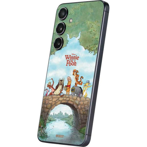 Disney Winnie the Pooh All Characters Galaxy A16 5G Skin