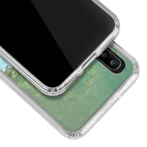 Disney Winnie the Pooh All Characters Galaxy A30 Clear Case