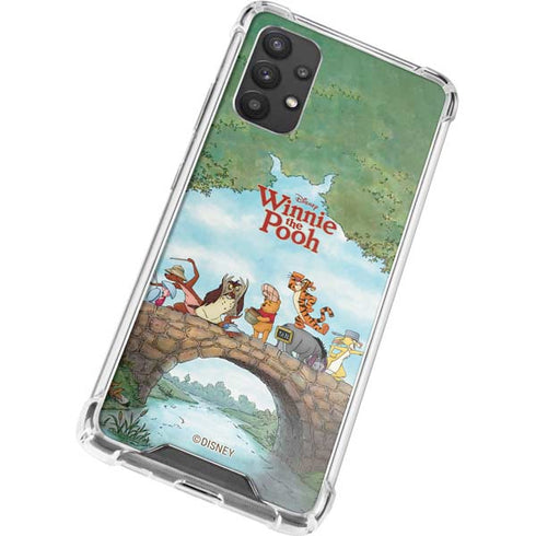 Disney Winnie the Pooh All Characters Galaxy A32 5G Clear Case