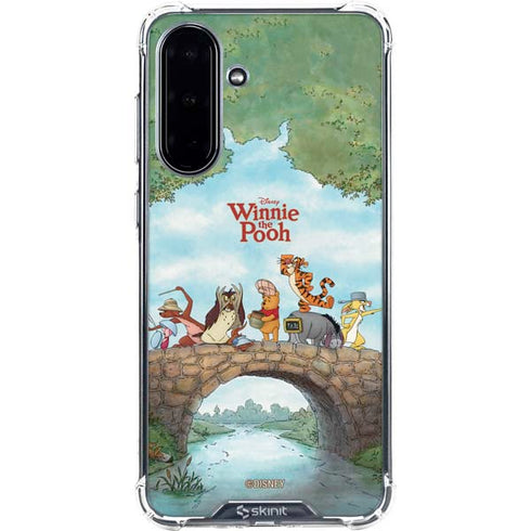 Disney Winnie the Pooh All Characters Galaxy A36 5G Clear Case