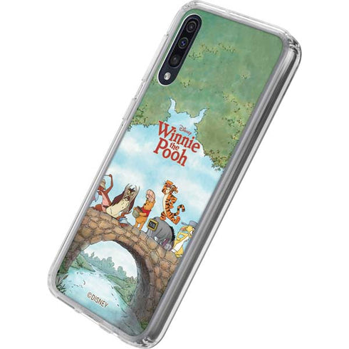 Disney Winnie the Pooh All Characters Galaxy A50 Clear Case