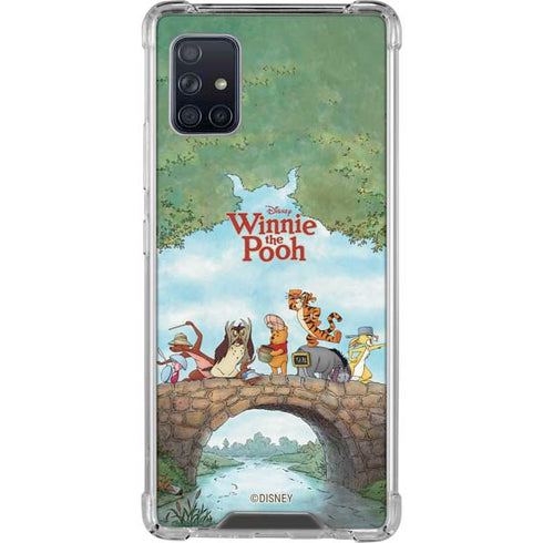 Disney Winnie the Pooh All Characters Galaxy A51 5G Clear Case