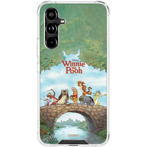 Disney Winnie the Pooh All Characters Galaxy A54 5G Clear Case