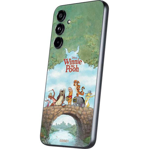 Disney Winnie the Pooh All Characters Galaxy A54 5G Skin