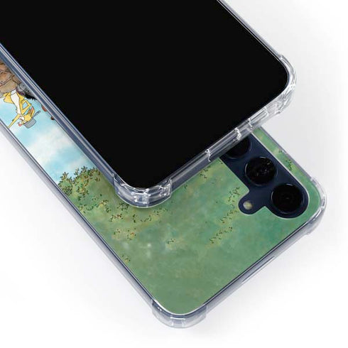 Disney Winnie the Pooh All Characters Galaxy A55 5G Clear Case