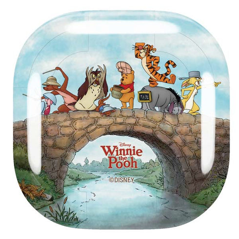 Disney Winnie the Pooh All Characters Galaxy Buds Live Skin