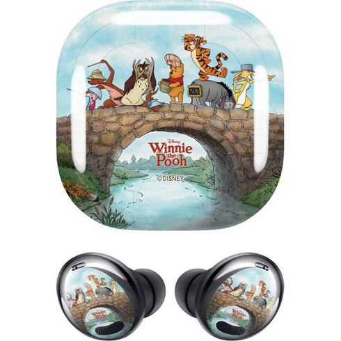 Disney Winnie the Pooh All Characters Galaxy Buds Pro Skin