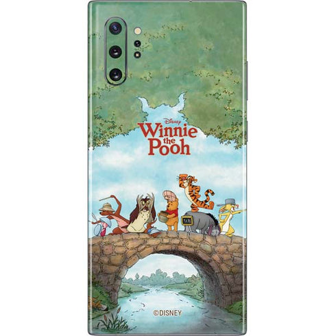 Disney Winnie the Pooh All Characters Galaxy Note 10 Plus Skin